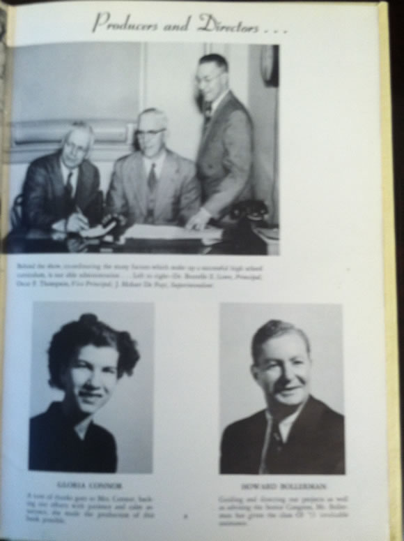 1953 HHS Yearbook Faculty